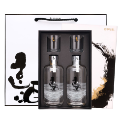 한주양조 한주 25도세트 360mlx2 전용잔 2