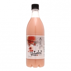 술마켓 미산양조 미산향 오미자생막걸리 6도 750ml