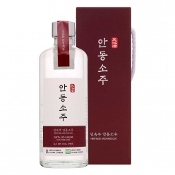 술마켓 김연박명인 민속주안동소주 25도 375ml 조옥화1대명인