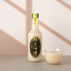 술마켓 몽타주조 서울야행 8도 360ml 병풀누룩 프리미엄 막걸리