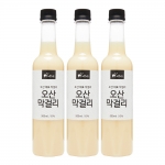 술마켓 오산양조 오산막걸리 6도 500ml x 3병