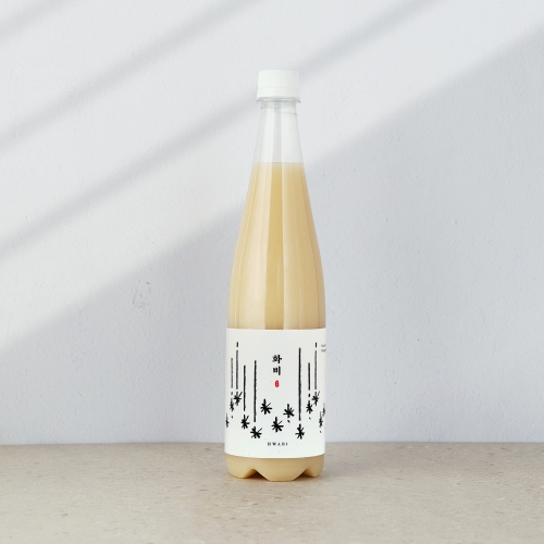 술마켓 빛올 화비 6.5도 750ml 찹쌀 로스팅 막걸리