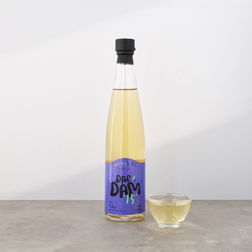 술마켓 대밭고을 대담15 15도 500ml 대나무잎 첨가 약주 (쌀, 대잎)