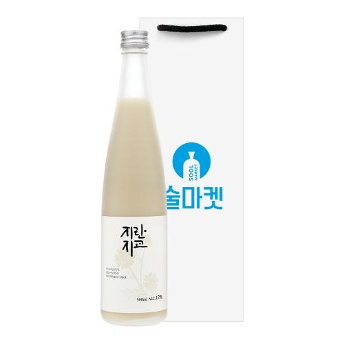 술마켓 지란지교 프리미엄탁주 캐모마일탁주12도 500ml