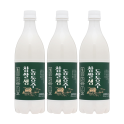 술마켓 우리도가 찹쌀생 동동주 6도 750mlx3병