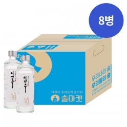 술마켓 이강주 조선3대명주 19도 375ml x8병 박스상품 캠핑 모임 대용량