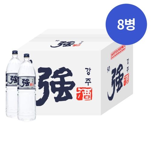술마켓 내국양조 담금주 강주 50도 1800ml x8병 박스상품 야관문 매실 복숭아