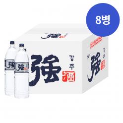 술마켓 내국양조 담금주 강주 50도 1800ml x8병 박스상품 야관문 매실 복숭아