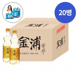 [말짱행사]술마켓 김포 탁주 약주 11도 750ml x20병 박스상품 캠핑 모임 대용량 김포 금쌀 차례주