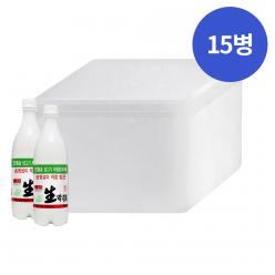술마켓 태인주조 송명섭막걸리 6도 750ml x15병 박스상품 캠핑 모임 대용량