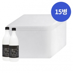 정고집 옛날 생동동주 6도 750ml x15병 박스상품 캠핑 모임 대용량