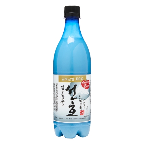 술마켓 김포탁주 선호 생막걸리 6도 750ml x15병 박스상품 캠핑 모임 대용량