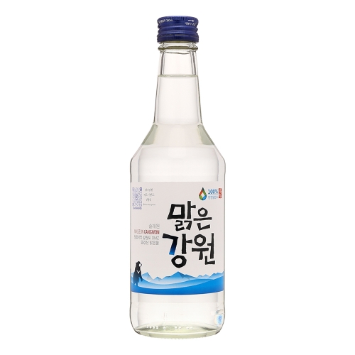 술마켓 솔래원 맑은강원 19.5도 360ml x16병 박스상품 캠핑 모임 대용량