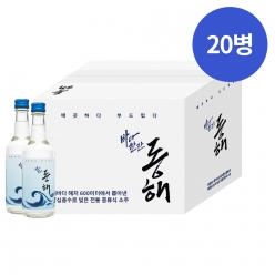 술마켓 설악프로방스 동해소주17.5도 360ml x 20병 박스상품 캠핑 모임 대용량