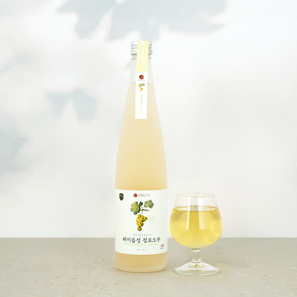 술마켓 해미읍성 해미청포도주 8도 500ml