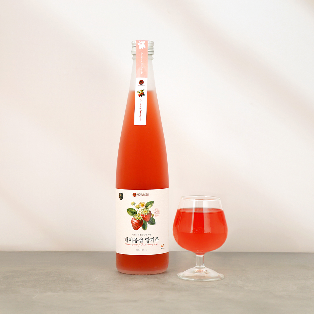 술마켓 해미읍성 해미딸기주 8도 500ml