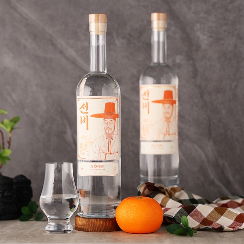 술마켓 토끼소주 선비진 제주에디션 48도 750ml_전용잔,토닉 600