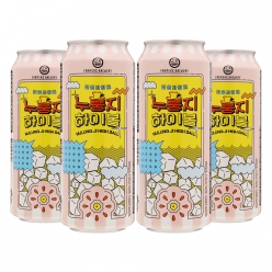 술마켓 파머스맥주  누룽지 하이볼 7도 500ml x 4병 수제맥주