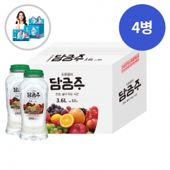 [말짱행사]술마켓 아름주가 도원결의 담금주 50도 3600ml x4병 박스상품 대용량