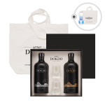 술마켓 독도소주 선물세트 500ml 2병_27도 37도 독도샷잔2P 샌프란시스코 월드스프릿 골드메달 토닉, 에코백 증정