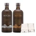 술마켓 독도소주 선물세트 500ml 2병_27도 37도 독도샷잔2P 에코백+캐나다드라이8캔세트 증정
