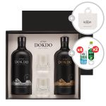 술마켓 독도소주 선물세트 500ml 2병_27도 37도 독도샷잔2P 에코백+캐나다드라이8캔세트 증정