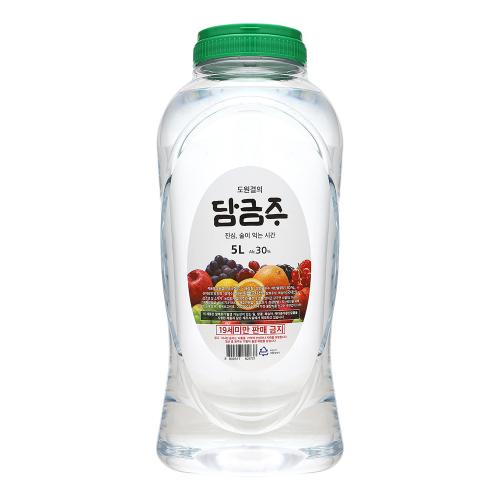 술마켓 아름주가 도원결의 담금주 30도 5000ml 무감미 쌀증류원액