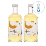 예산사과와인 추사백오크 25도 350mlx2병 오크숙성사과증류주,토닉