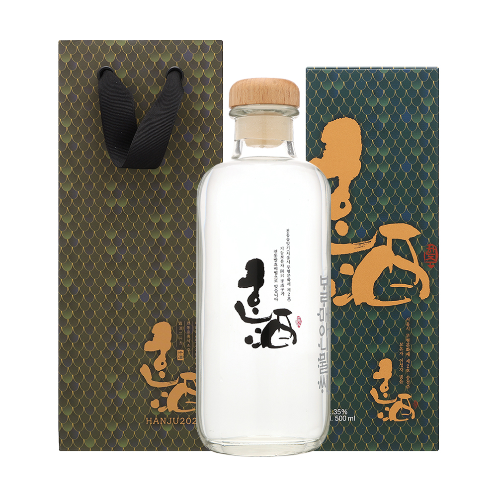 韓国人参酒 1100ml 40% 한주양조 전통주는 술마켓 :: 이것이 우리들의 술이다