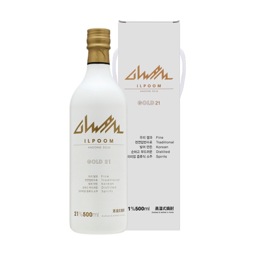 술마켓 안동소주 일품 골드 21도 500ml