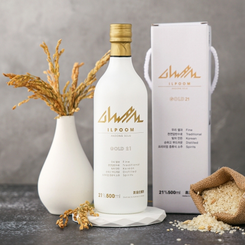 술마켓 안동소주 일품 골드 21도 500ml