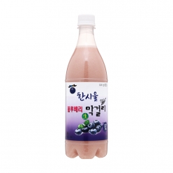 술마켓 명세주가 한시울 블루베리생막걸리 6도 750ml