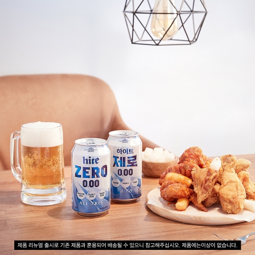 술마켓 진로 하이트제로 355ml 6캔 무알콜