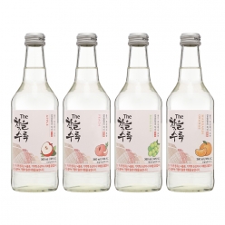 술마켓 찾을수록 4종 세트_감귤,사과,청포도,복숭아 360ml