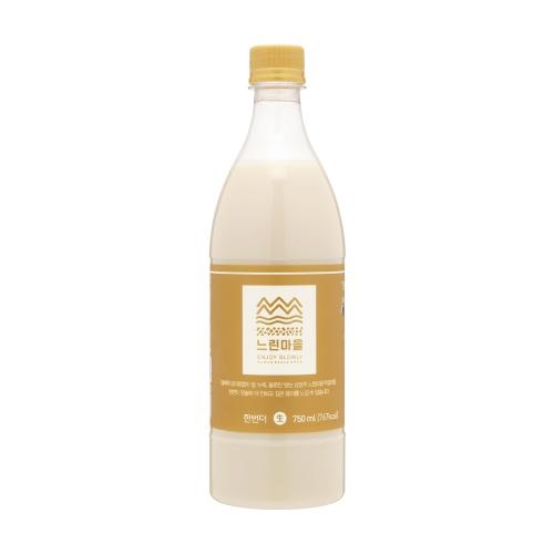 술마켓 배상면주가 느린마을막걸리 한번더 11도 750ml 사양주 무아스파탐