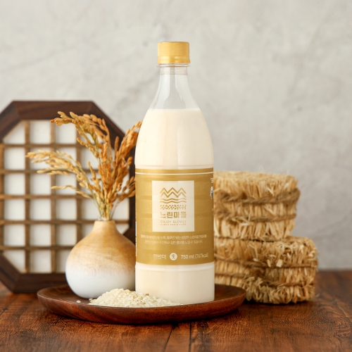 술마켓 배상면주가 느린마을막걸리 한번더 11도 750ml 사양주 무아스파탐