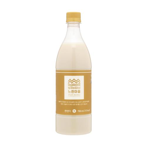 술마켓 배상면주가 느린마을막걸리 한번더 11도 750ml 사양주 무아스파탐