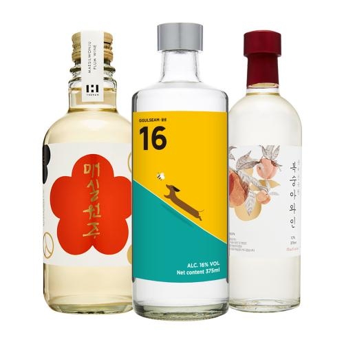 술마켓 달콤전통주 모음_금이산복숭아, 꿀샘16, 매실원주13