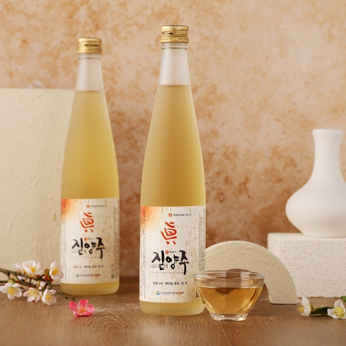 술마켓 해남진양주 진양주 16도 500ml 무형문화제 25호 찹쌀주