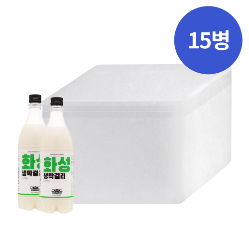 배혜정도가 화성생막걸리 6도 750mlx15병