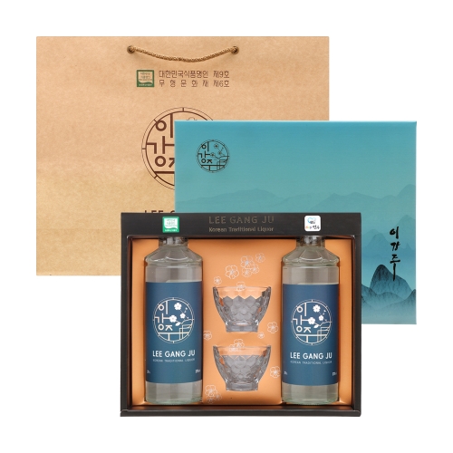 술마켓 조정형명인 전주이강주 25도세트 25도 375mlx2