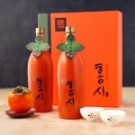 술마켓 배상면 홍시과실주세트 12도 700mlx2 전용잔 2