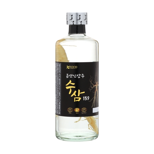술마켓 김창수명인 금산인삼주 수삼159 15.9도 375ml
