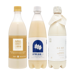 술마켓 완숙주 막걸리세트_살맛나네, 느린마을한번더, 우곡생주