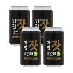 술마켓 우리술 가평잣막걸리맛 논알콜릭 0도 350mlx4