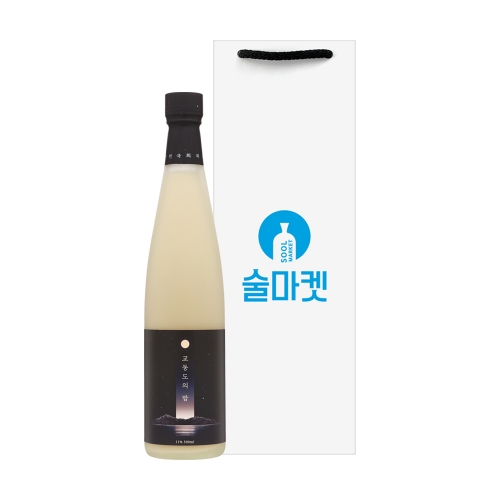 술마켓 교동양조장 교동도의 밤 11도 500ml 쌀,밀막걸리