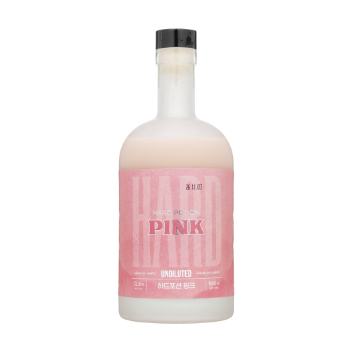 팔팔양조장 하드포션 핑크 12.5도 500ml 히비스커스 달콤 요거트막걸리