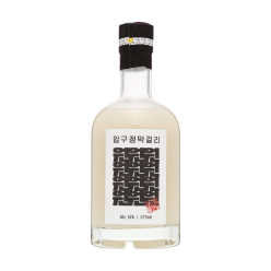 술마켓 압구정막걸리 원 14도 375ml 김재중막걸리
