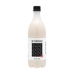 술마켓 압구정막걸리 류 6도 750ml 김재중막걸리