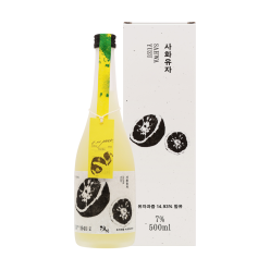 술마켓 맑은내일 사화유자주 7도 500ml 유자사케